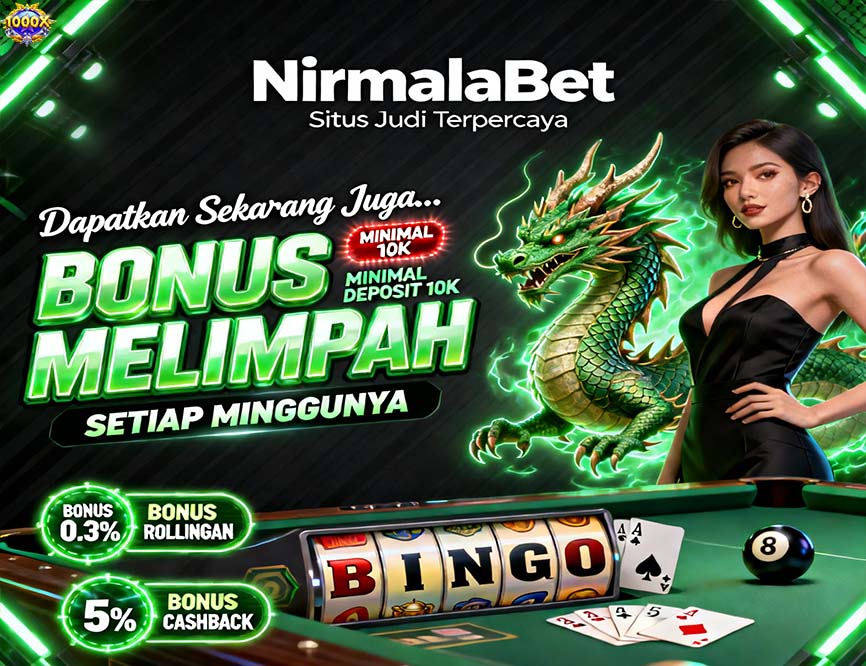 NirmalaBet Slot Mandiri Online Gampang Menang Tanpa Modal