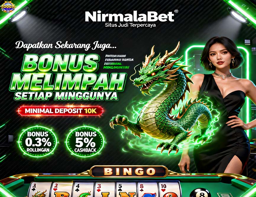 NirmalaBet Daftar Slot BRI Online Gacor Hari Ini